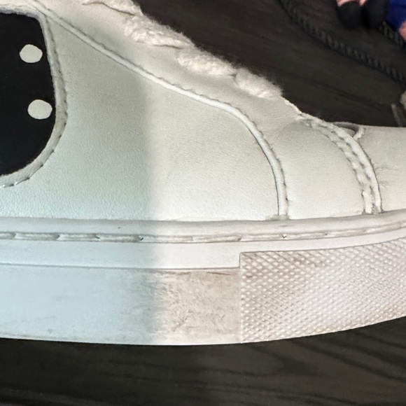 Kate Spade White Leather Upper with black polka dot spade - Picture 12 of 12